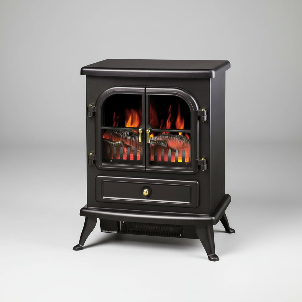 Goldair Electric Fireplace Heater Electricity Fireplace (Free Standing, Natural Vent)