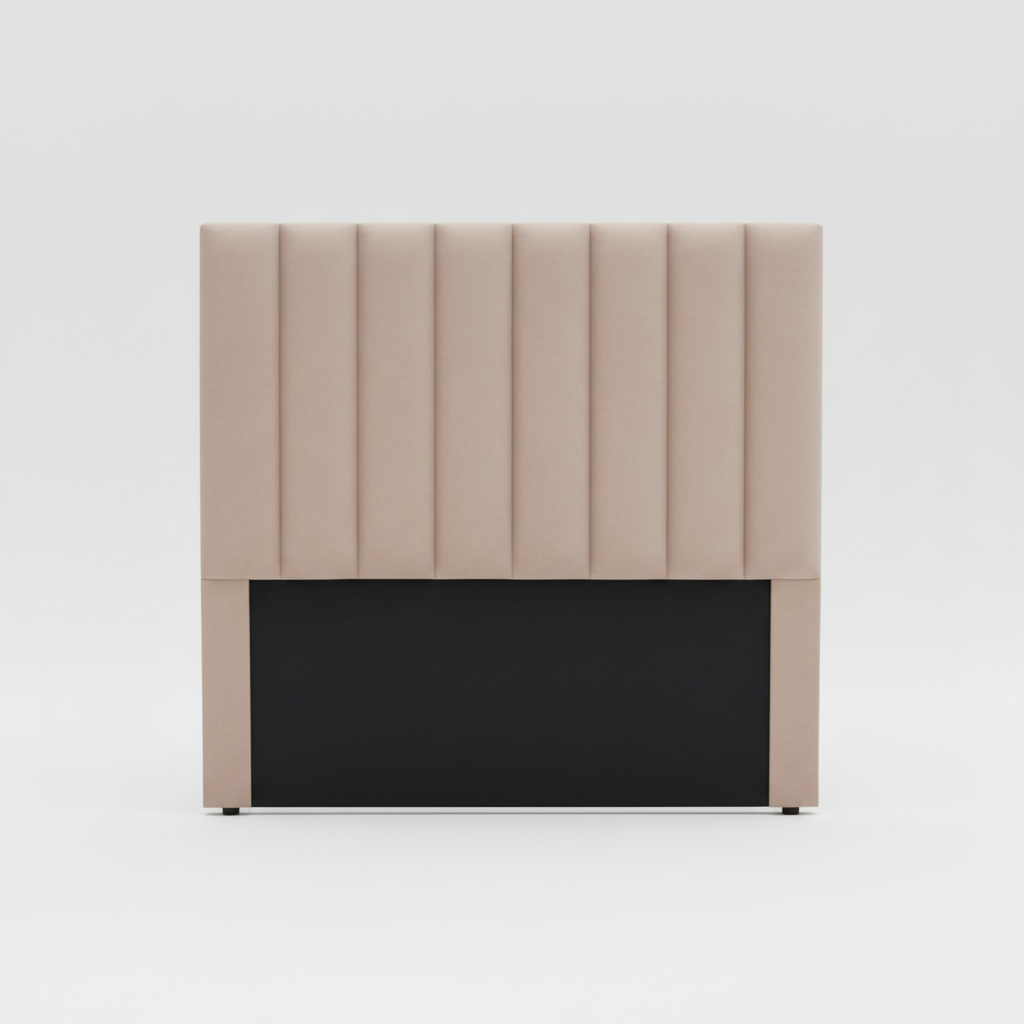 2022 Standard Bijou Queen Headboard Suede Beige