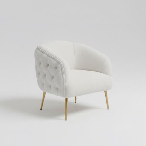 Levis Boucle Tub Chair
