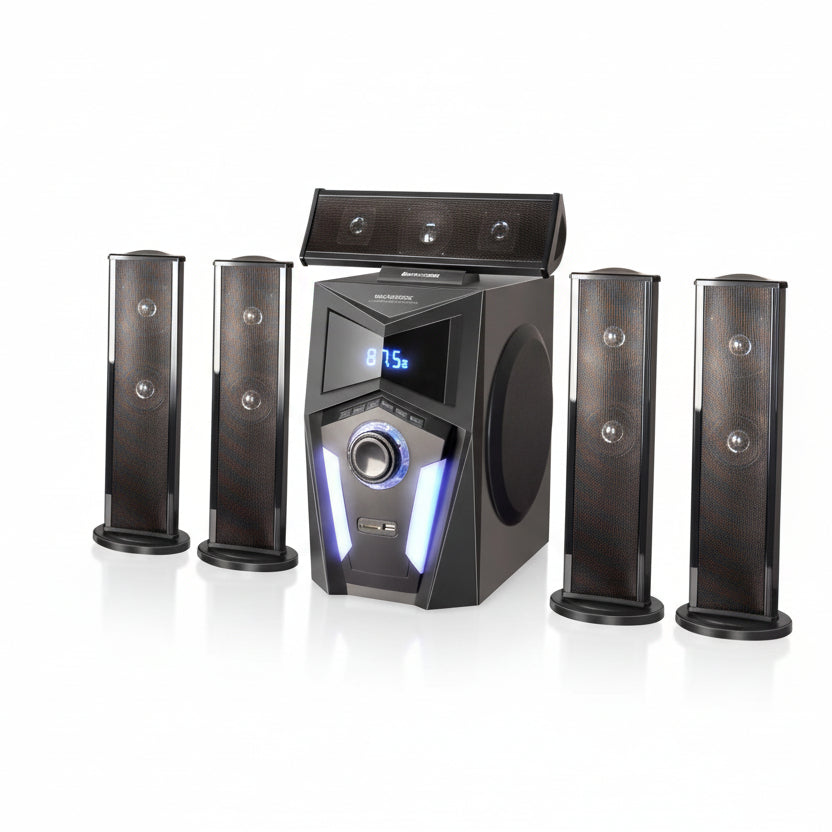 Supersonic 5.1 Home Theatre Speaker System 360-Degree Surround Sound SPK 679