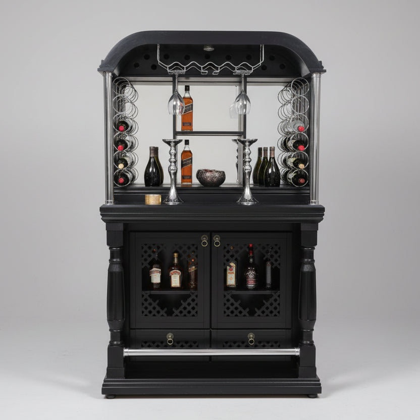 Wooden Bar Stand WBS8