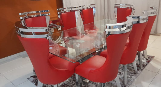 9-Pcs-Big-Chrome-Dining-Set
