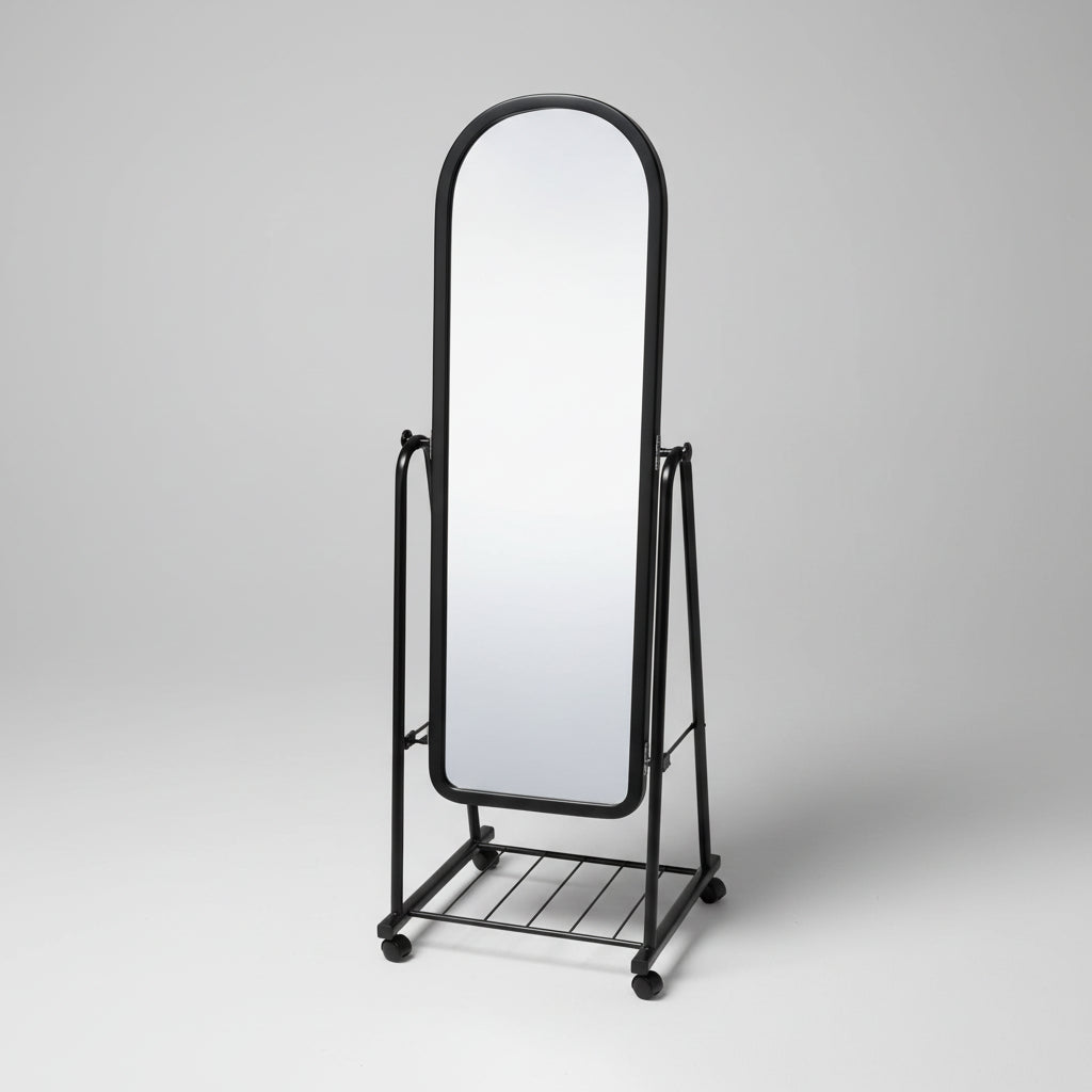 Standing Mirror Trolley