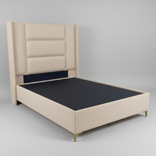 Boucle D1 Sleigh Bed 7