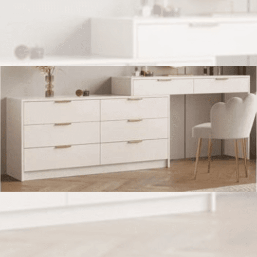 Extendable Sideboard White