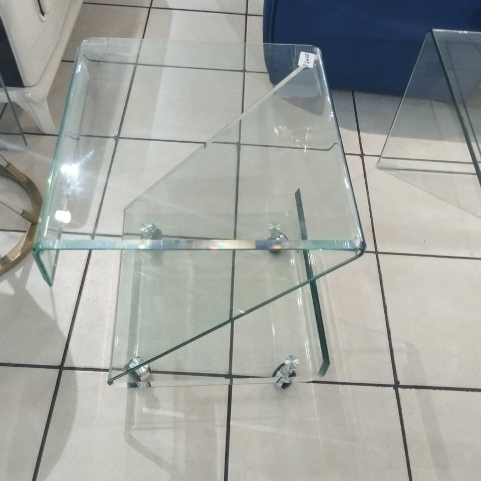 Glass Side Table