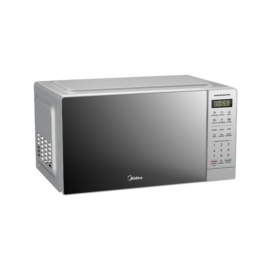 Midea 20L Silver Digital Microwave EM20