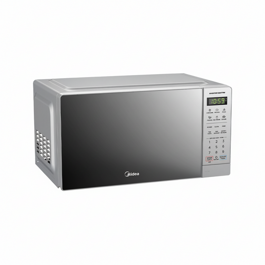 Midea 20L Silver Digital Microwave EM20