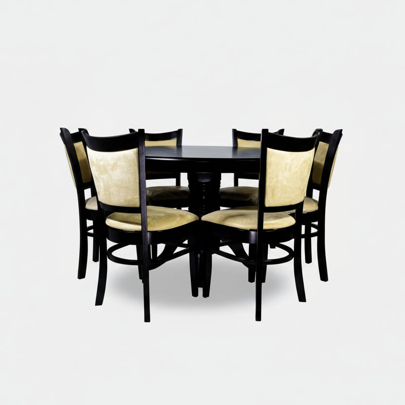 Padded Dining Hotel Set (1+6)