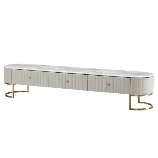 Wooden Plasma Stand E66 White