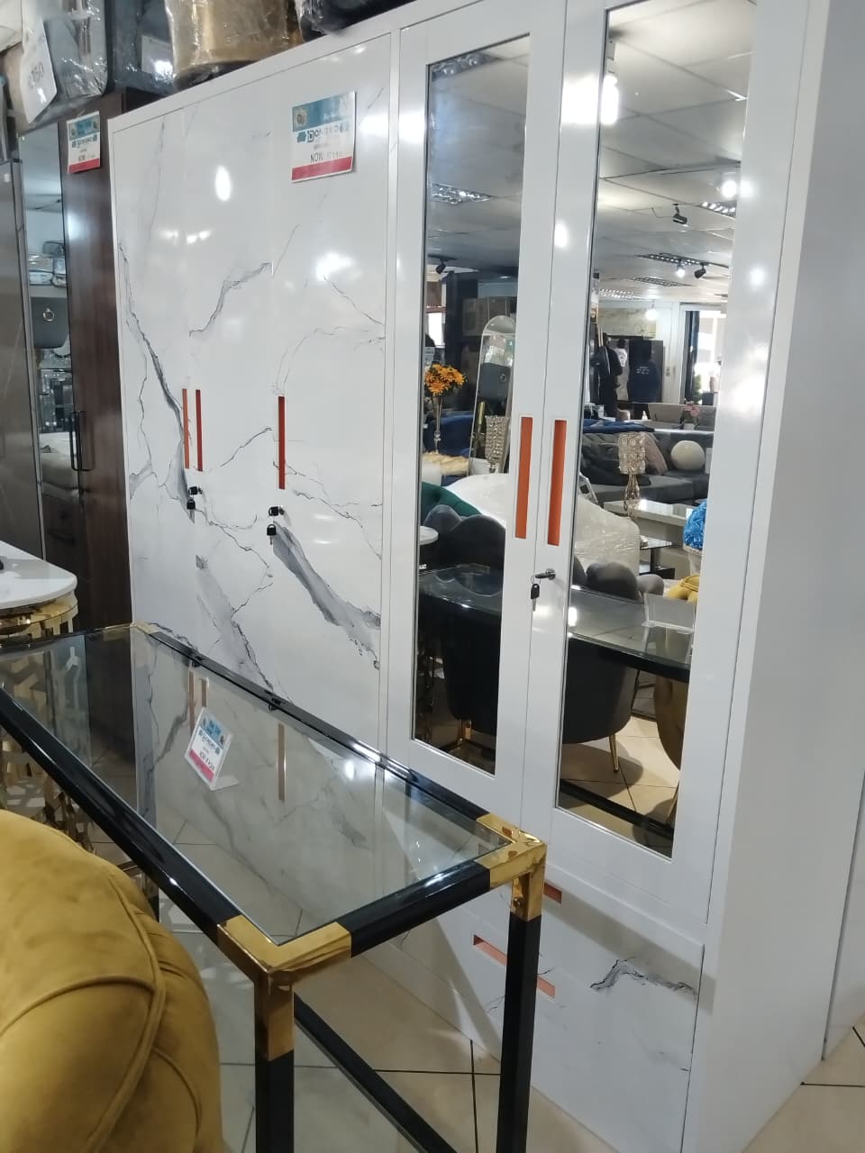 Steel Wardrobe 5 Doors