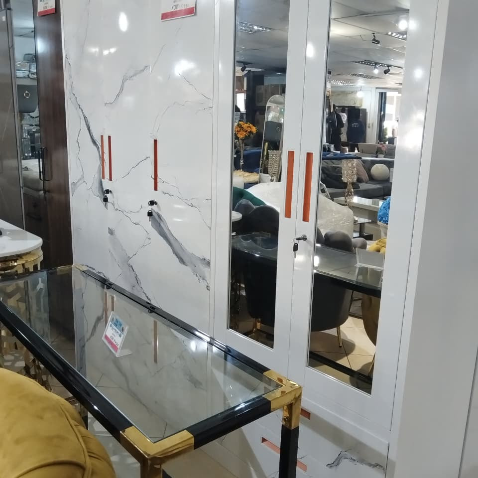 Steel Wardrobe 5 Doors
