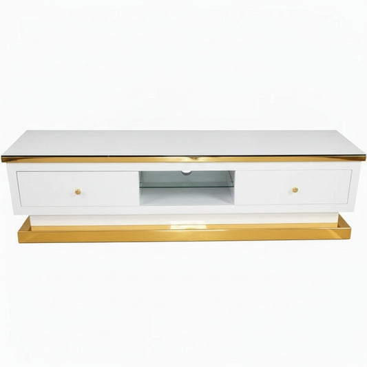 Wooden Plasma Stand TV39 White