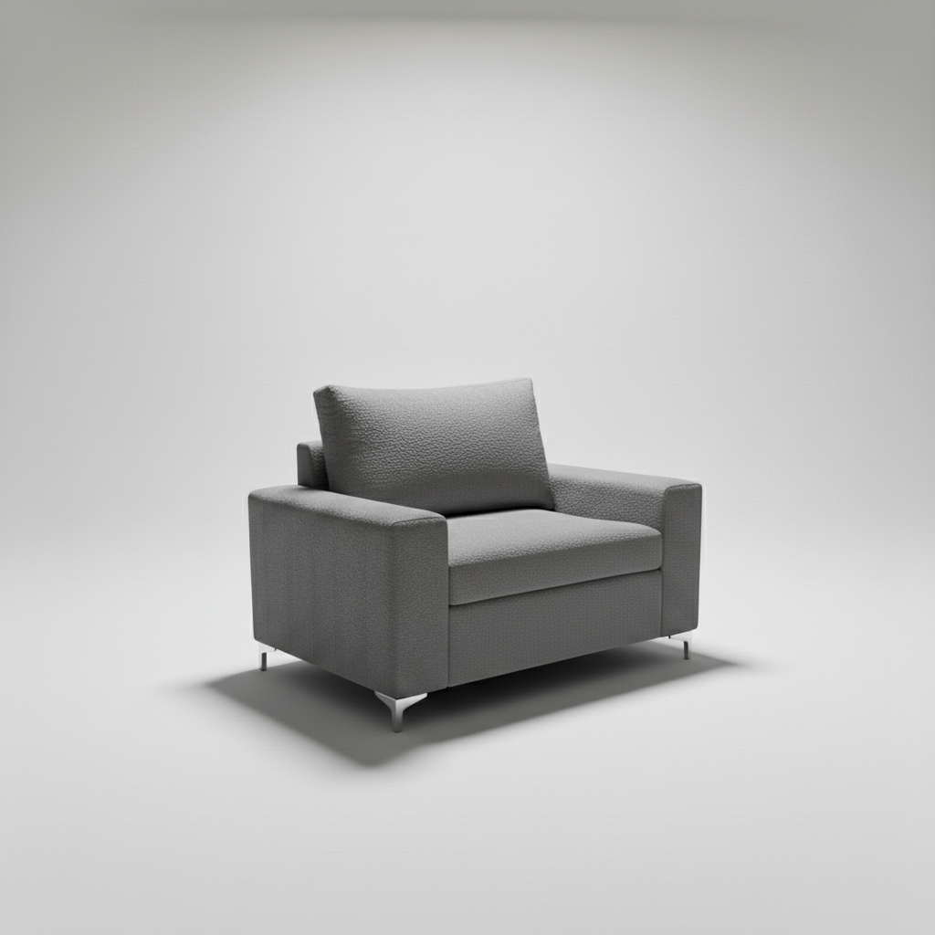 Romeo 3-Seat Bouclé Couch