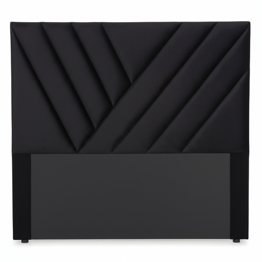 2026 Manu Standard Queen Headboard Suede Mustard