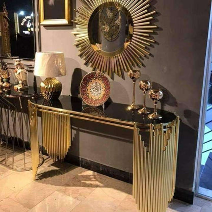 New Glass Server Gold/Black BS401G