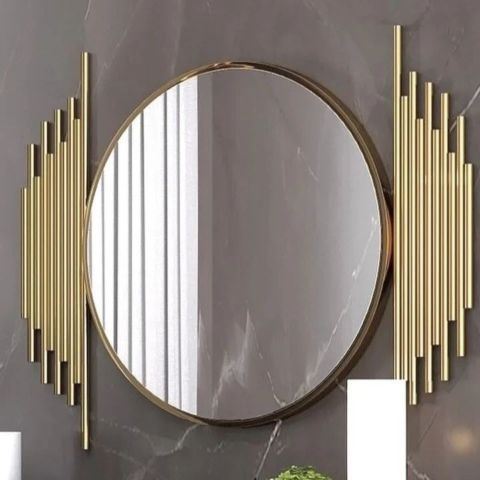 Vintage Wall Mirror 1m | Antique-Style Decorative Mirror for Living Room, Bedroom & Hallway