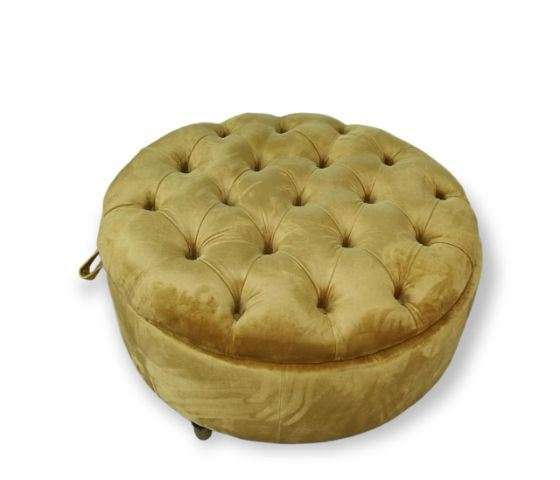 Big Round Ottoman