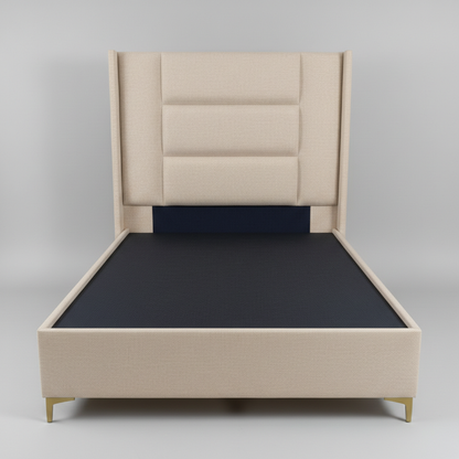 Boucle D1 Sleigh Bed 7