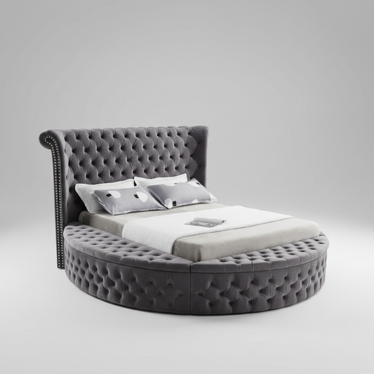 Chesta Sleigh Bed 8