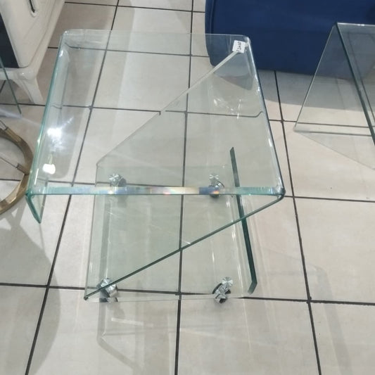 Glass Side Table