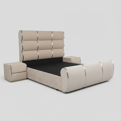 Granite Sleigh Bed 3