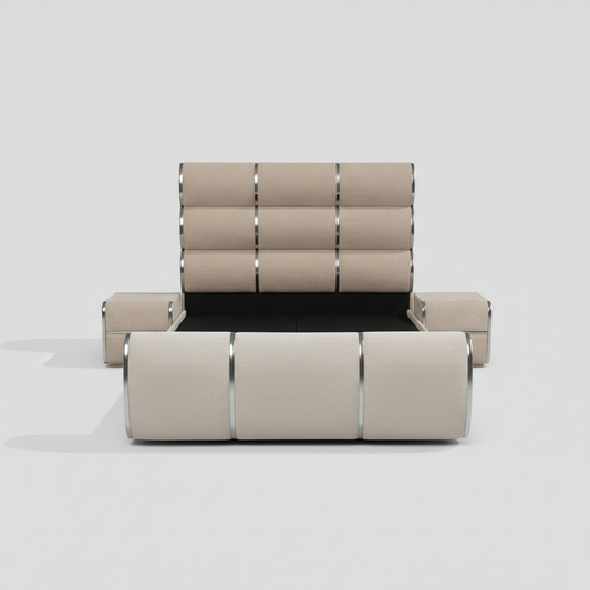 Granite Sleigh Bed 3