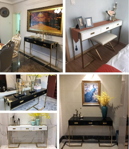 Mix Console Server YXG440 | Industrial Modern Entryway & Living Room Console