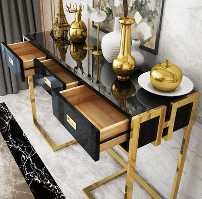 Mix Console Server YXG440 | Industrial Modern Entryway & Living Room Console