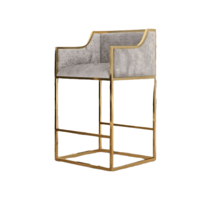 Honorable High Leg Bar Chair Mustard