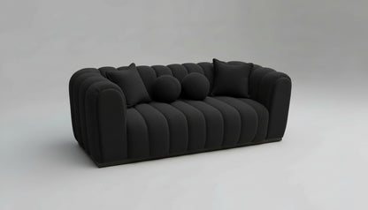 Logan 3-Seat Bouclé Couch