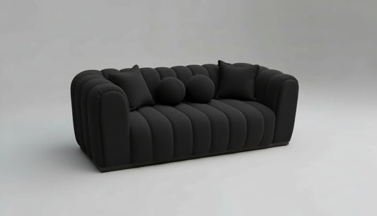 Logan 3-Seat Bouclé Couch