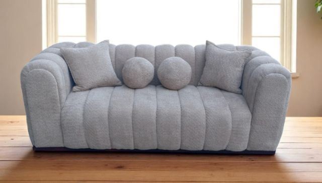 Logan 3-Seat Bouclé Couch