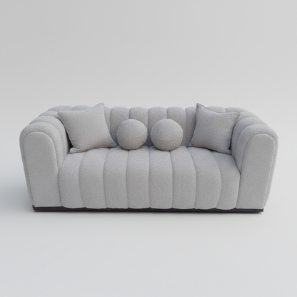 Logan 3 Seat Boucle Couch