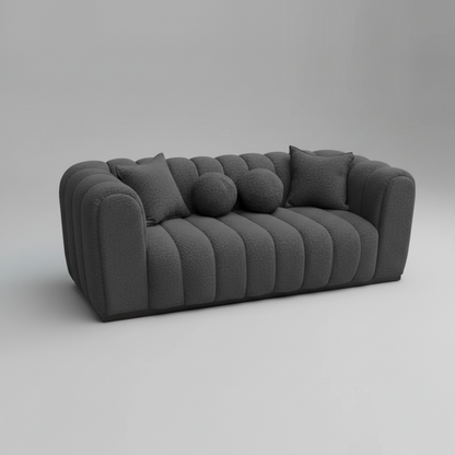 Logan 3 Seat Boucle Couch