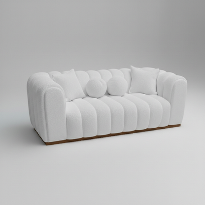 Logan 3 Seat Boucle Couch