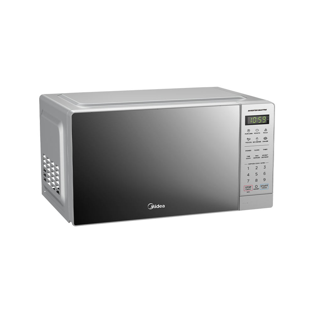 Midea 20L Silver Digital Microwave EM20