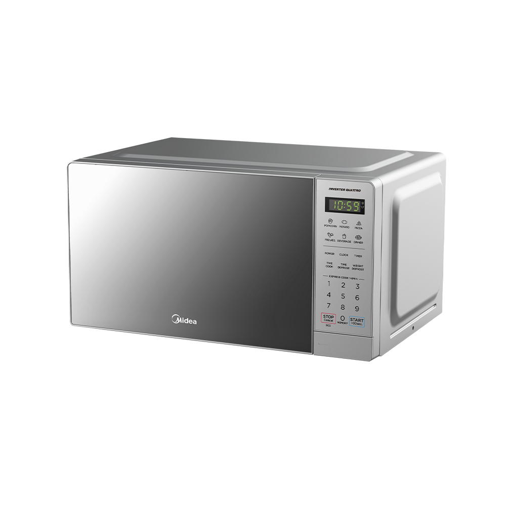 Midea 20L Silver Digital Microwave EM20