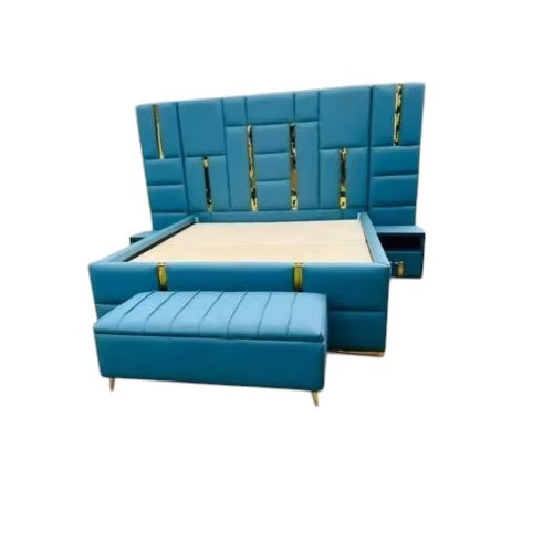 Manu King SlayBed Set Suede