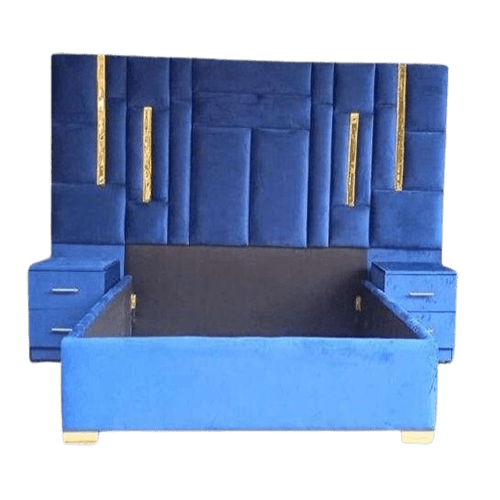 Manu King SlayBed Set Suede