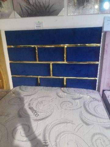 Manu Queen Headboard Suede