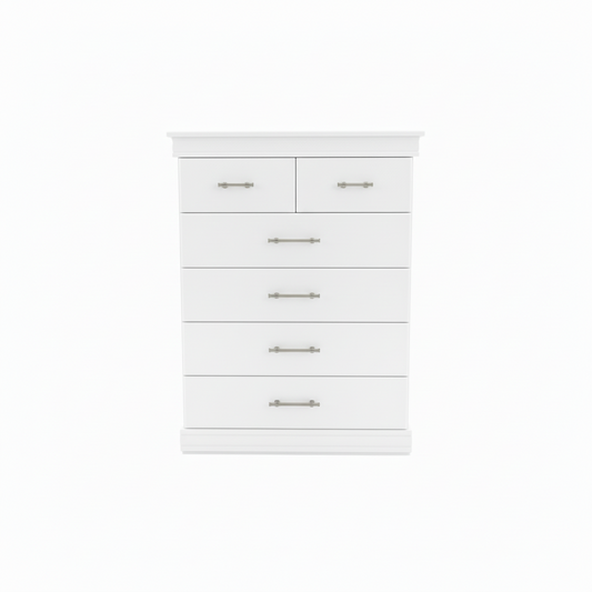 Medium Chest of Drawers Pro White