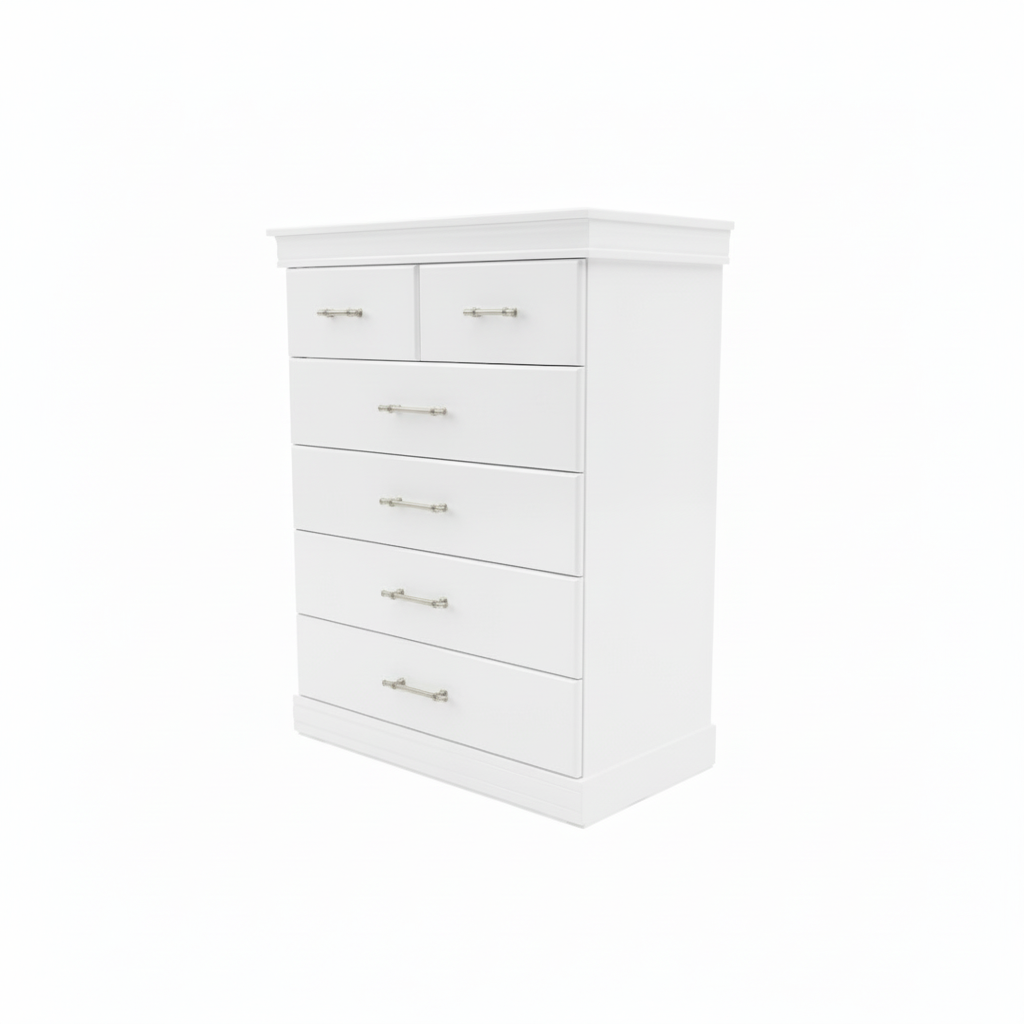 Medium Chest of Drawers Pro White