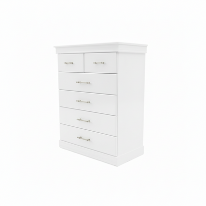 Medium Chest of Drawers Pro White