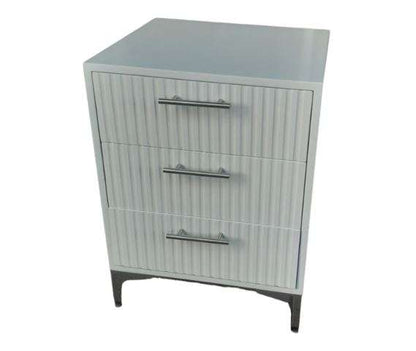 Orlando Pedestal White 3 Drawers