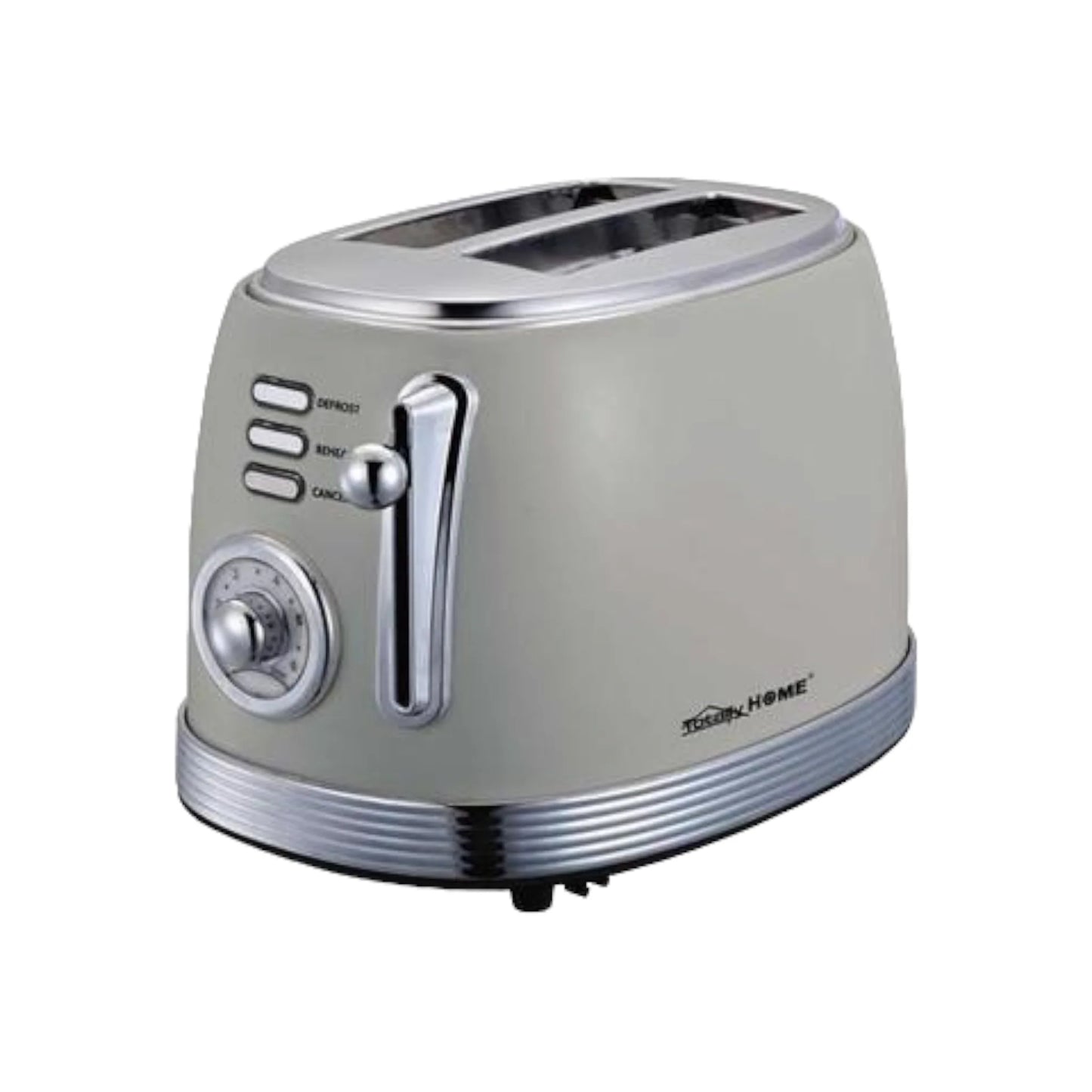 Totally Home Premium Quality 2 Slice Oval Electric Toaster