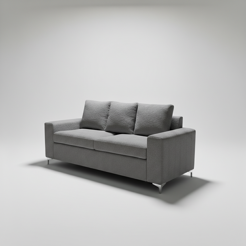 Romeo 3-Seat Bouclé Couch