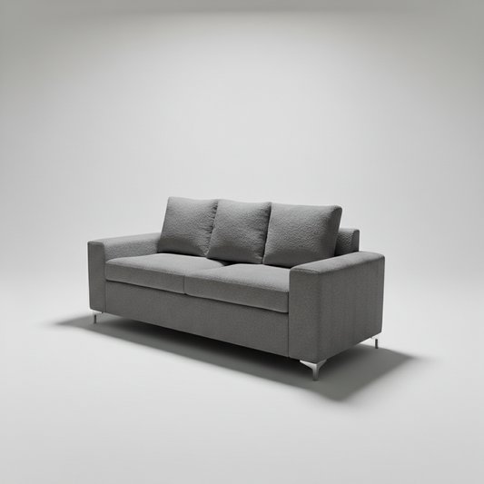 Romeo 3-Seat Bouclé Couch