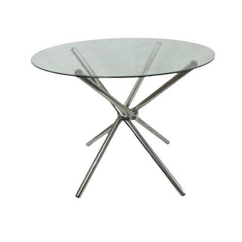 Round Glass Dinning Table
