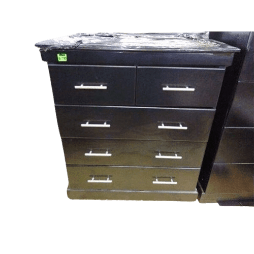 Small Chest of Drawers Pro Black